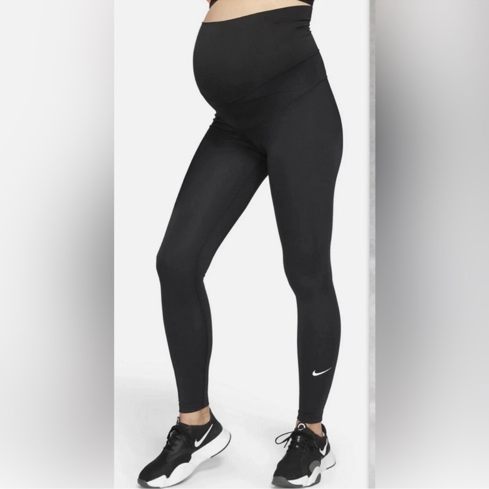 Nike Black Maternity Active Leggings